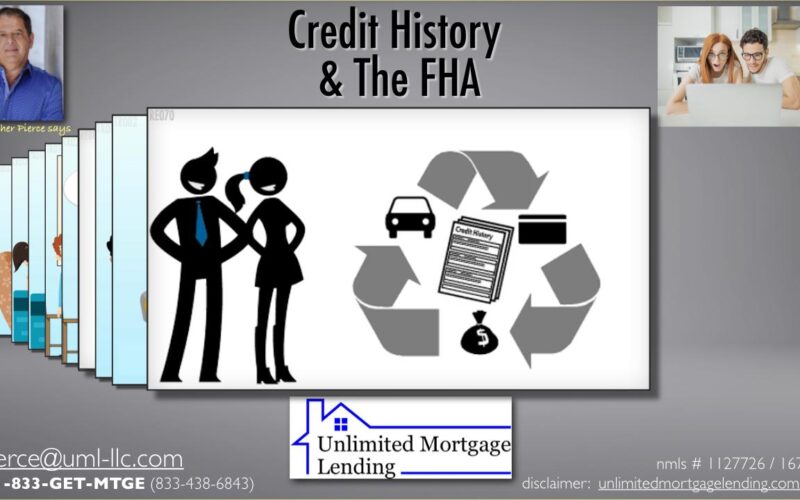 Credit History and The FHA